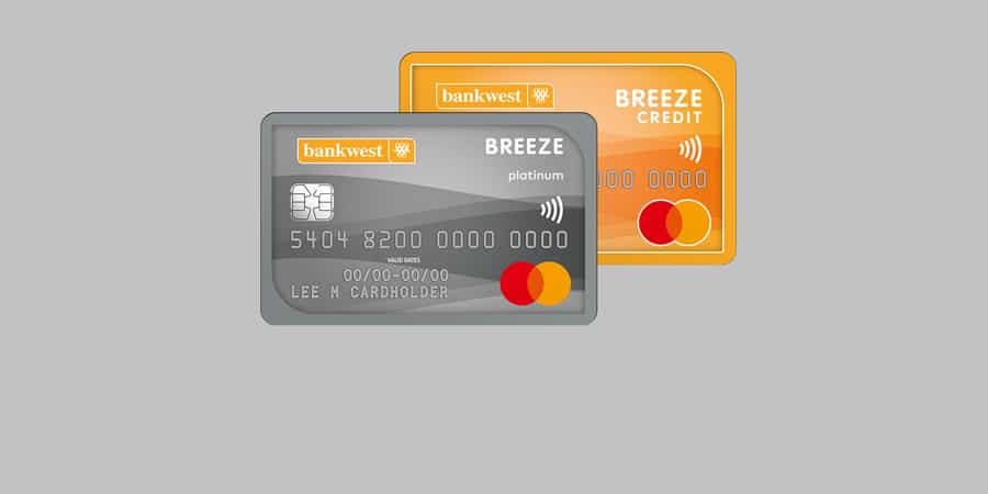 Tarjeta de crédito del West Breeze Bank