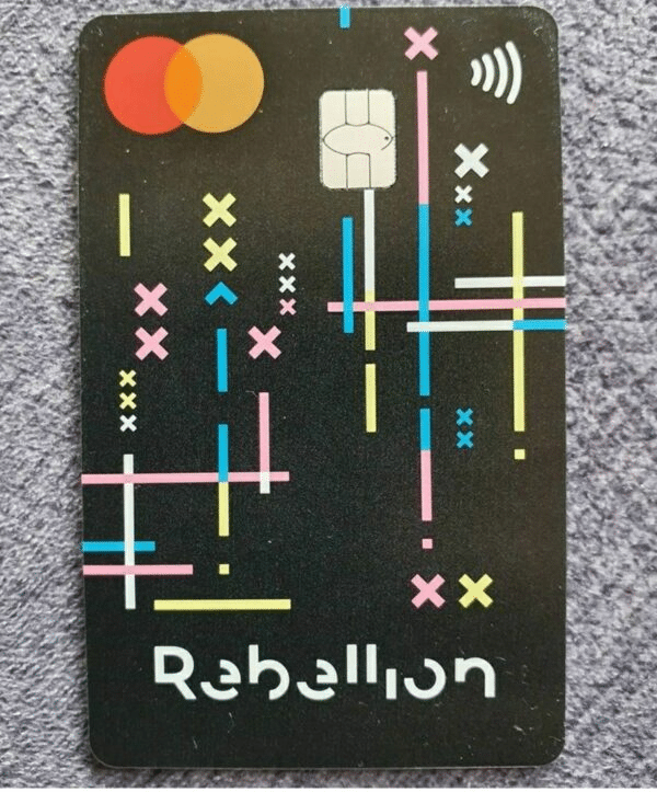 Tarjeta de crédito Rebellion Pay